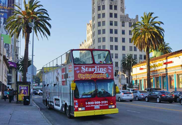 StarLine City Sightseeing New Flyer open topper 336